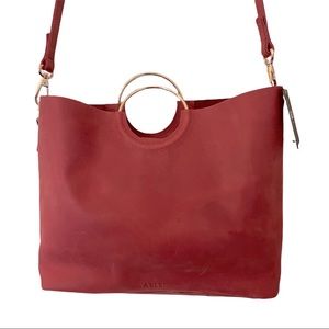 NWOT ABLE Leather Fozi Crossbody Handbag- DISCONTINUED STYLE